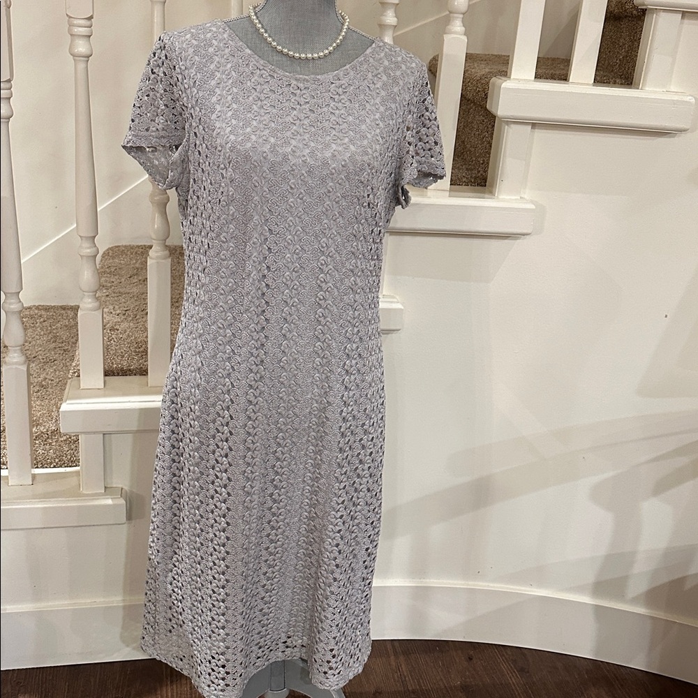 Betty barclay crocheted dress